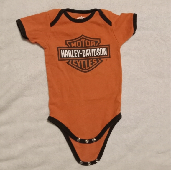 Harley-Davidson Other - Harley Davidson 18M Bottom Snap Onsie